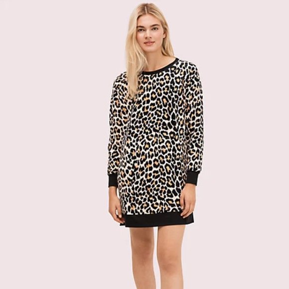kate spade Other - NWT Kate Spade Velour Cheetah Print Sleepshirt